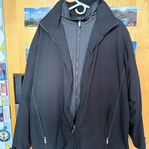 Weatherproof Black Performance Jacket 3-in-1 System